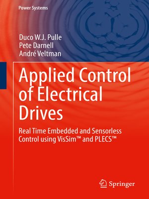 cover image of Applied Control of Electrical Drives